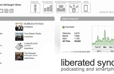 Liberated Syndication Dashboard